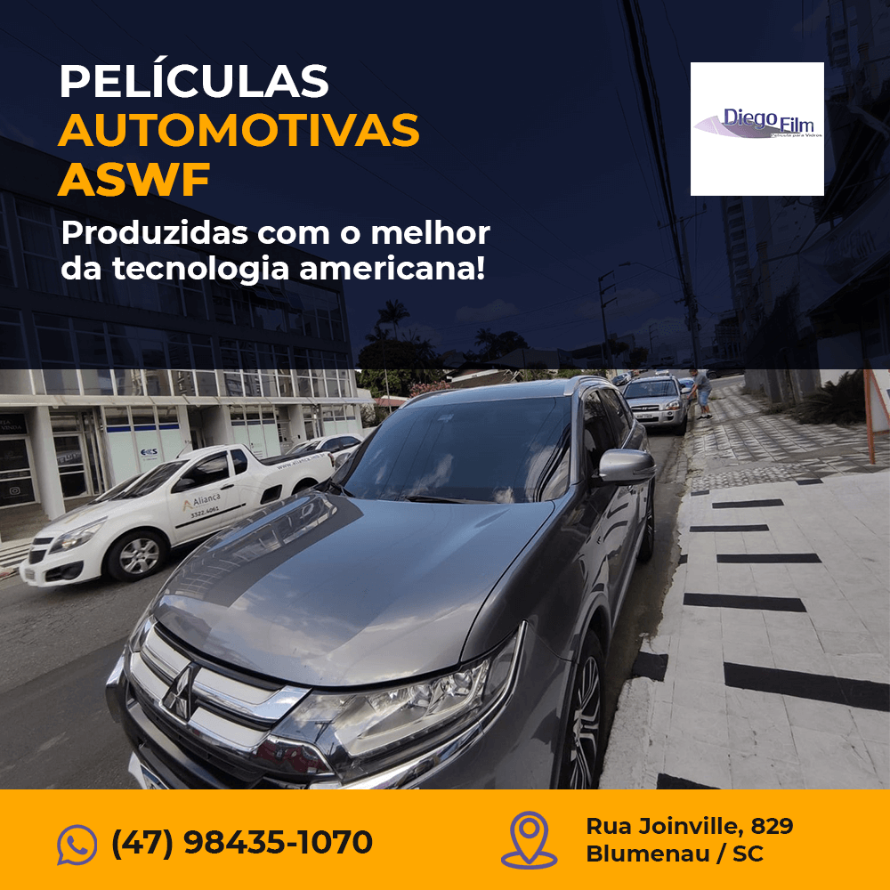 As películas automotivas ASWF são produzidas com tecnologia de ponta americana.